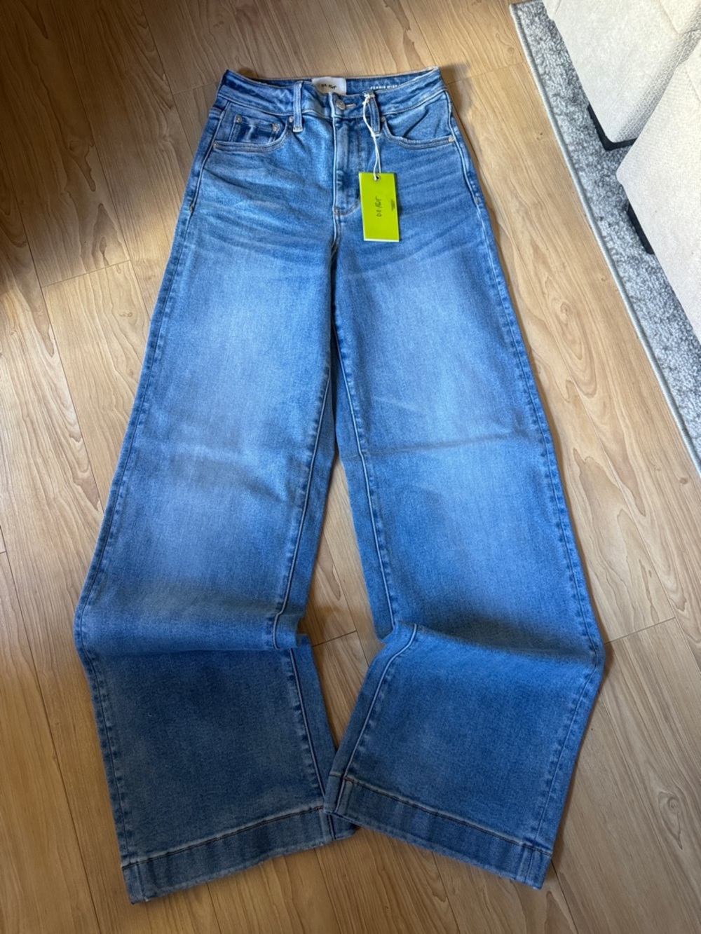 DE PART FERRIS HIGH WAIST WIDE LEG JEAN